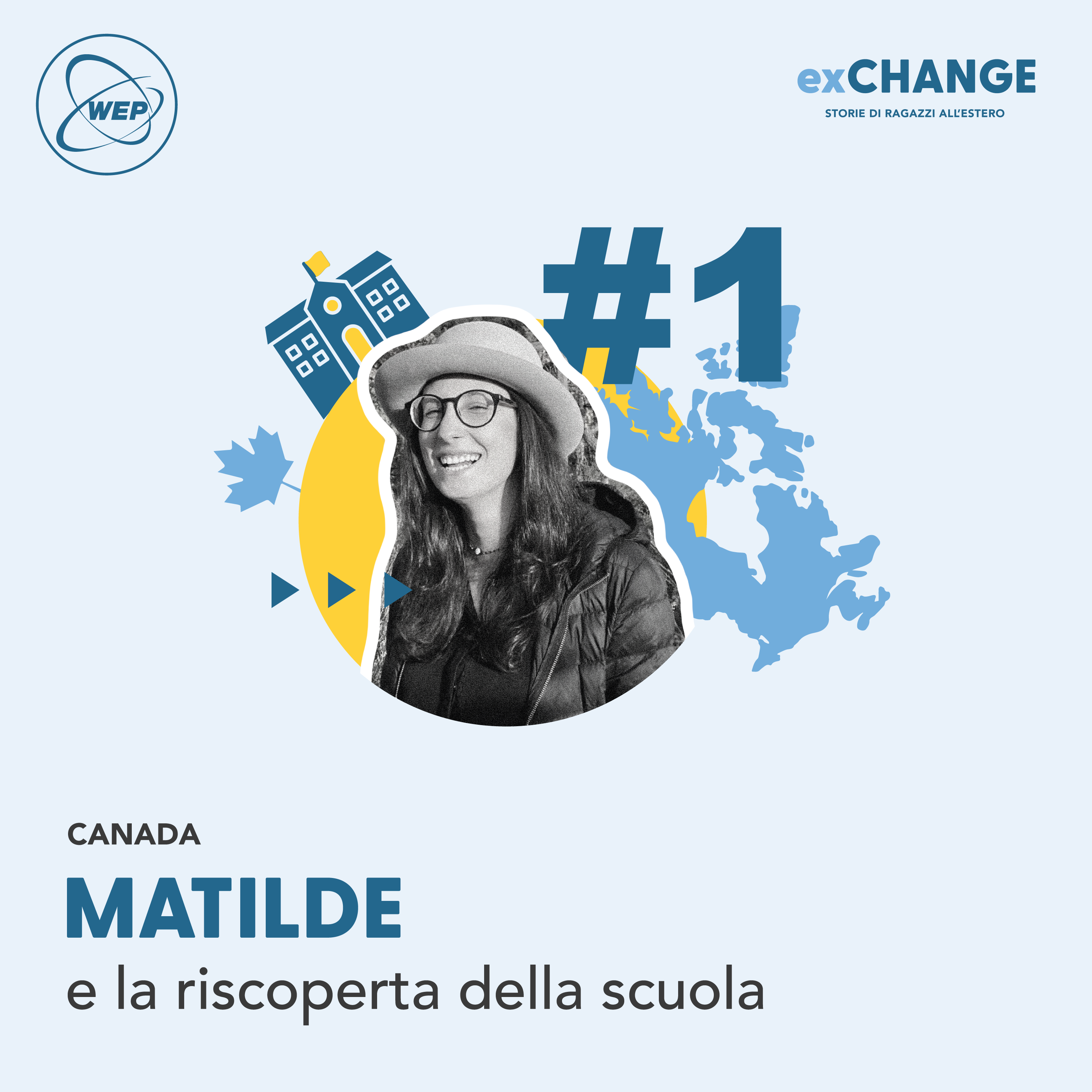 Matilde e la riscoperta della scuola - WEP podcast exCHANGE