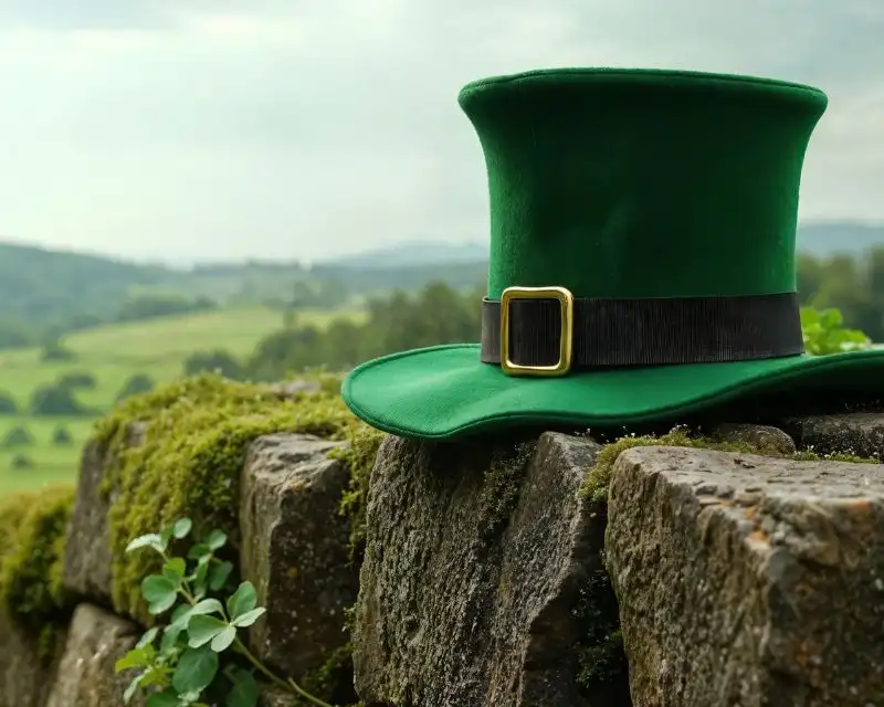 Capello verde irlandese: la curiosità è che il colore verde fa parte della tradizione irlandese e che secondo il folklore del paese è quello preferito dalle fate.